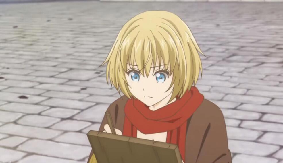 这部四月新番出现女版艾尔敏，金色短发活力十足，女装果然好看