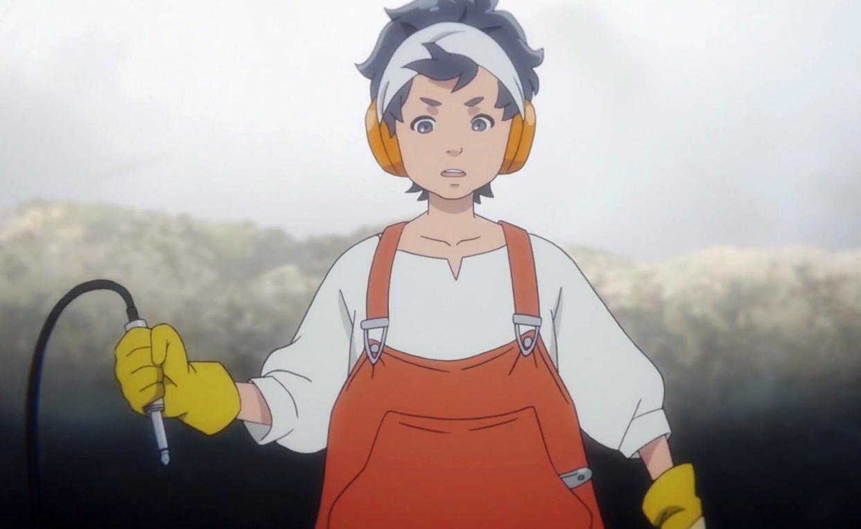 冲着香菜钉宫追的番，没想到这部机甲战斗摇滚爱情公路片意外不错