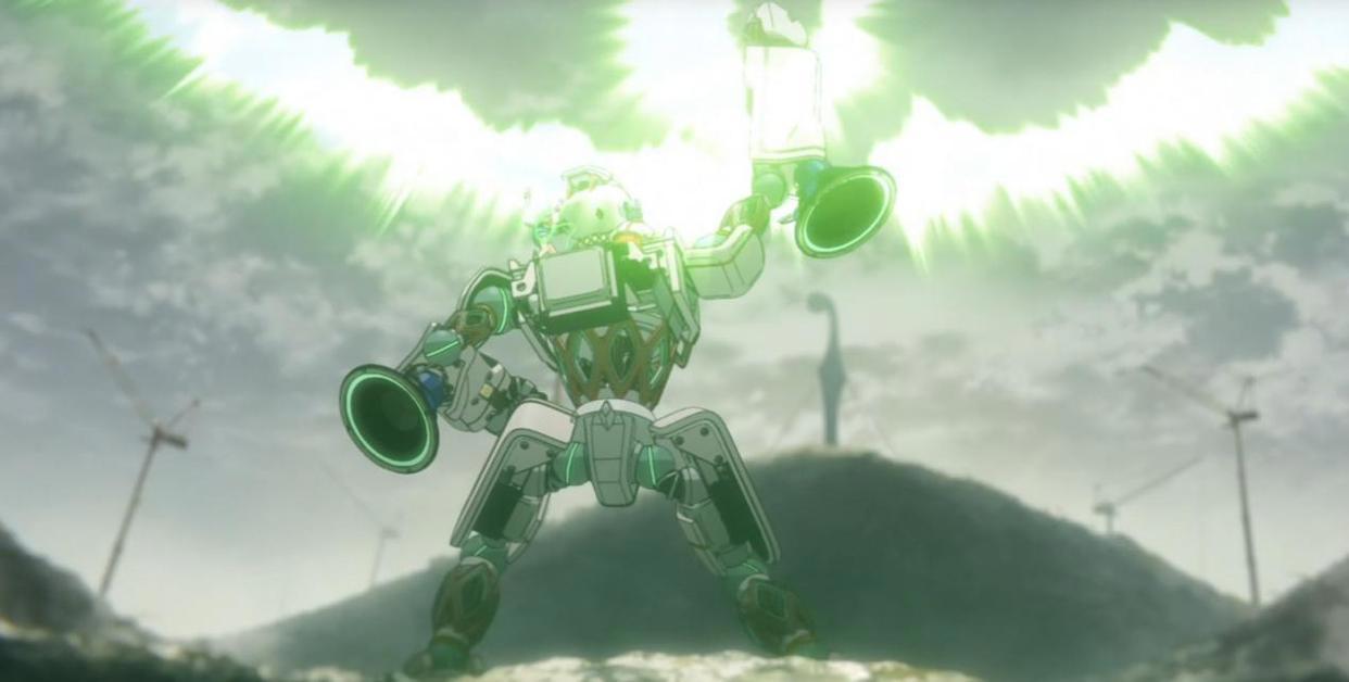 聆听者：垃圾堆里捡到的女主，竟会操控机甲？和女主的摇滚路