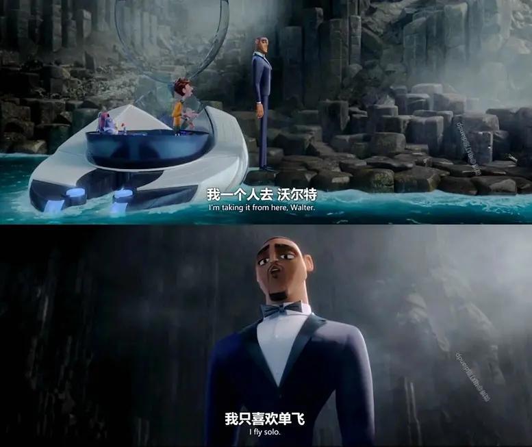 一部搞笑的动画电影，“不滥用暴力”一样可以战胜坏人