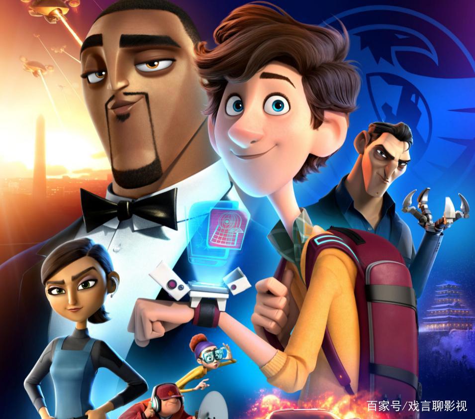 威尔史密斯的动漫电影，变身特工，不愧是一部大人孩子喜欢的佳作