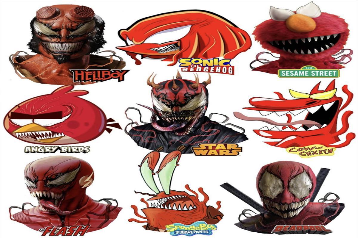 恶搞版九宫格：皮卡丘进化错方向，愤怒的小鸟成毒液，马里奥飘了