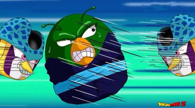 当龙珠里的人物变成愤怒的小鸟，悟空暴躁，弗利萨可爱？