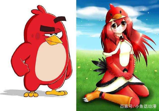 当动漫角色变成人，猫和老鼠成了情侣，愤怒的小鸟成了淑女！