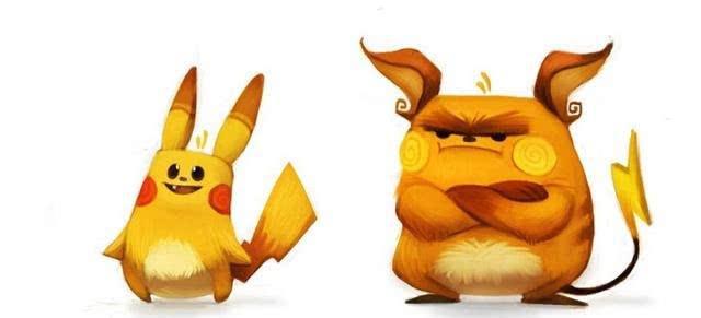 当美漫画风碰上宝可梦，比雕变成愤怒的小鸟，水箭龟像个憨憨！