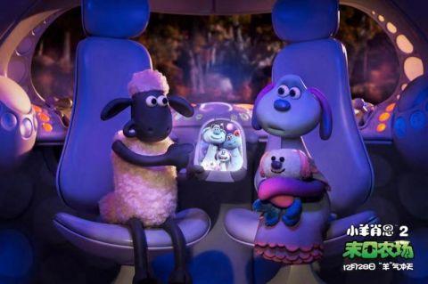 《小羊肖恩2：末日农场》终极预告海报双发飞天冒险进入倒计时