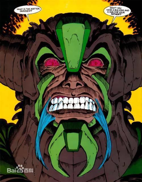 DC漫画黑暗君主达叔有三怕？怕老爸和毁灭日正常，居然还怕儿子！