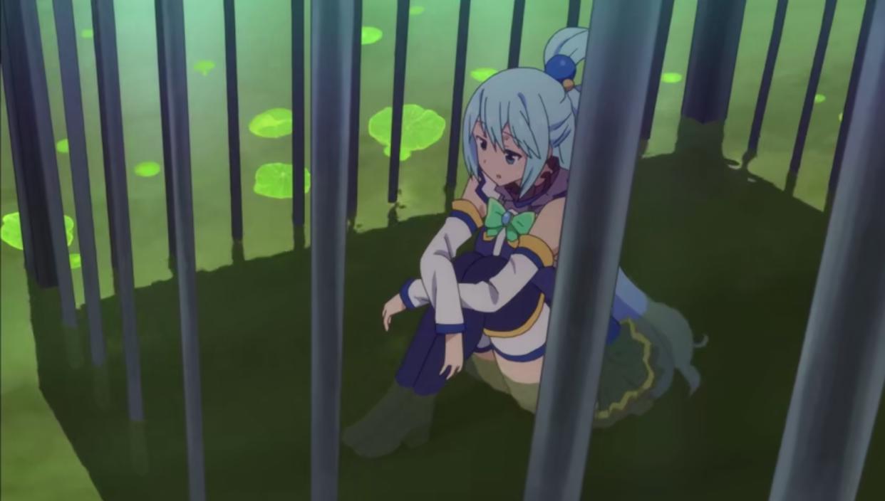 异世界四重奏2，阿库娅被关进恐怖公房间，她又多了层心理阴影