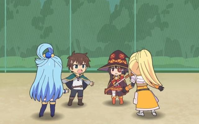 四月新番异世界四重奏：骨傲天vs阿库娅，蕾姆谭雅的校园生活开始