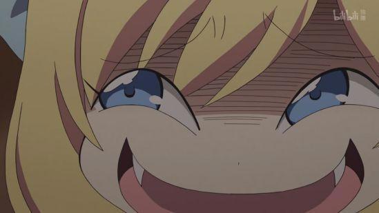 《邪神与厨二病少女》最新话：小邪神渣男典范，脸型瞬间POP子化