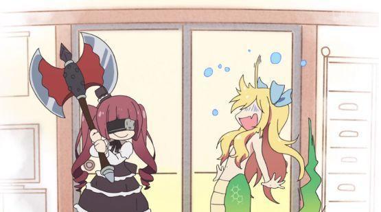 《邪神与厨二病少女》最新话：小邪神渣男典范，脸型瞬间POP子化