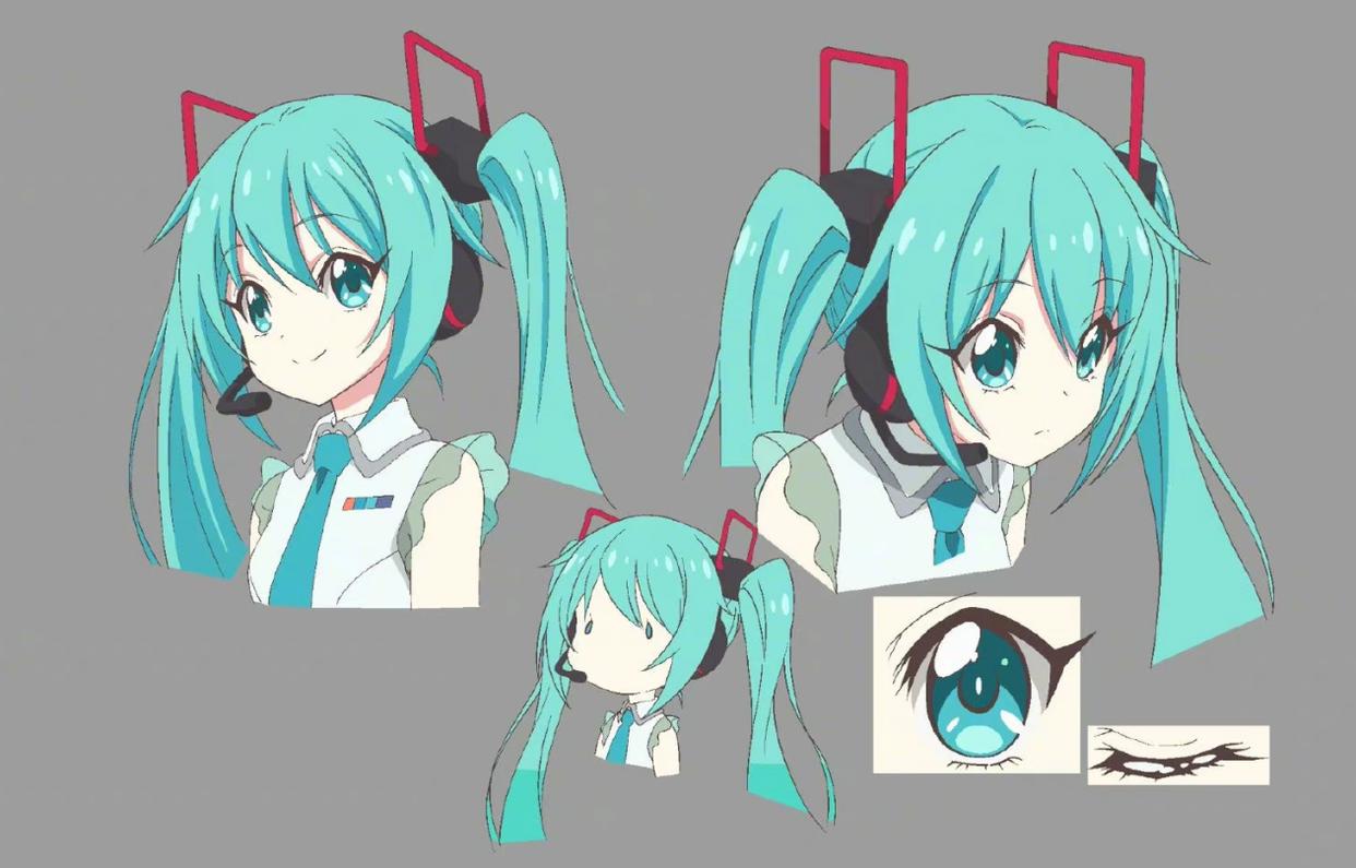 初音客串《邪神与厨二病少女》，形象超级可爱，不愧是“整活番”