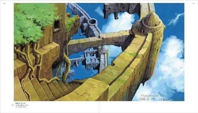 《天空之城》出新画集！价格976美元风格美如画