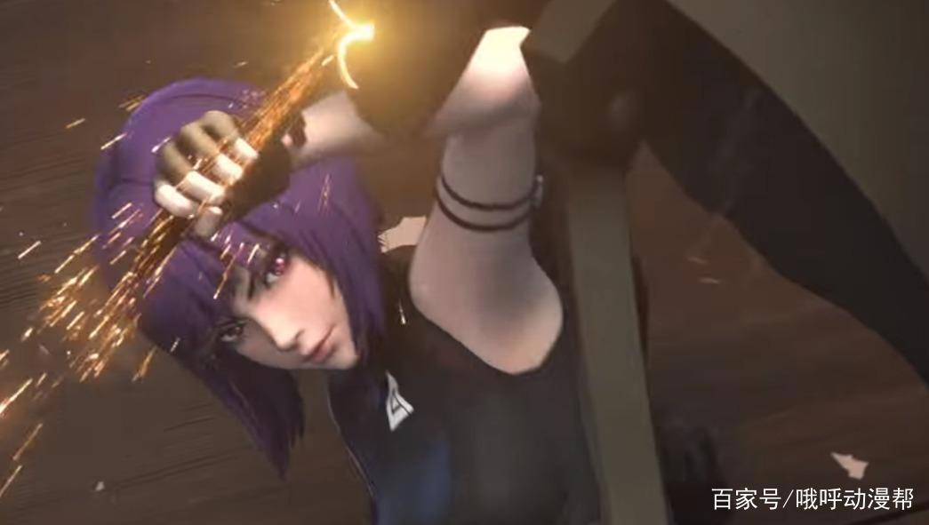 《攻壳机动队SAC_2045》将于4月份首播，少佐萝莉脸，场面更激烈