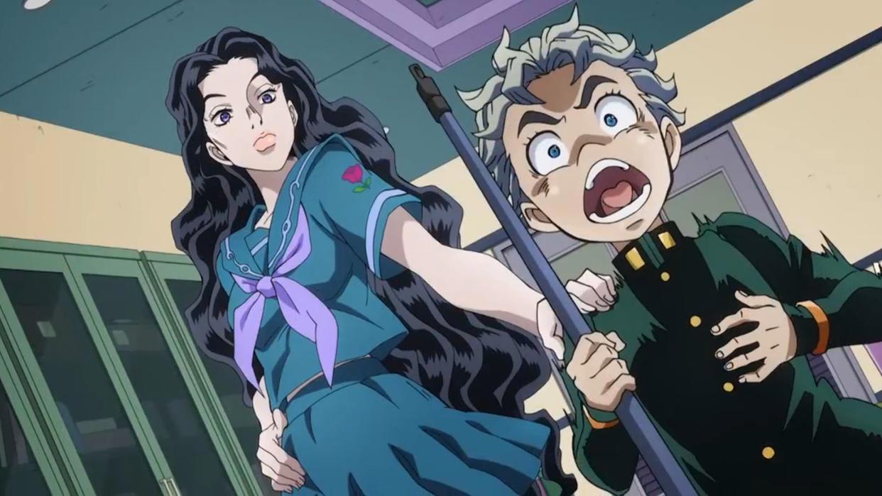 jojo：不灭钻石第四部，人生赢家是康一，气运桃花双丰收，羡慕