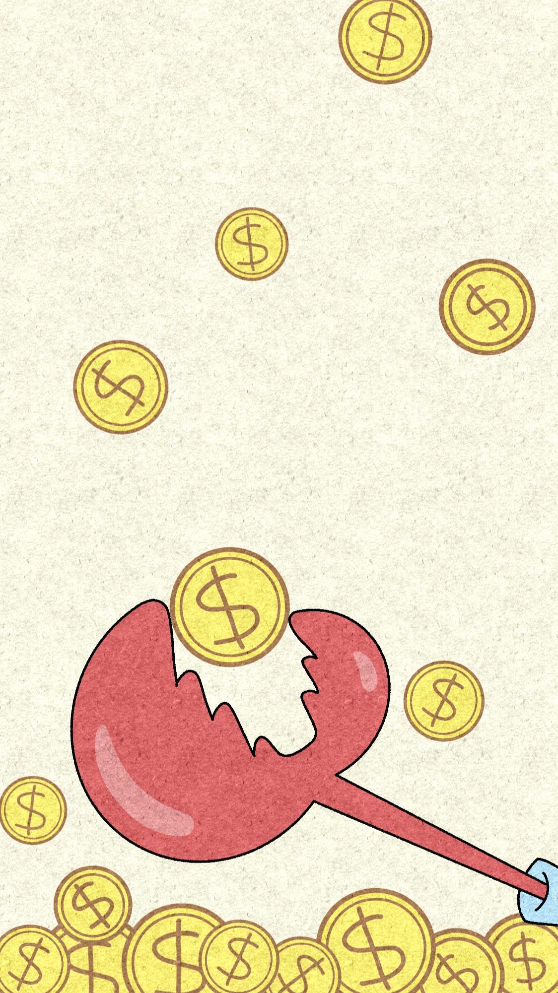 动漫｜海绵宝宝高清手机壁纸友谊地久天长