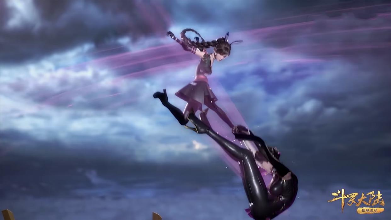 小舞的一百种踢法，兔子蹬腿不算啥，倒挂金钩连唐三都扛不住