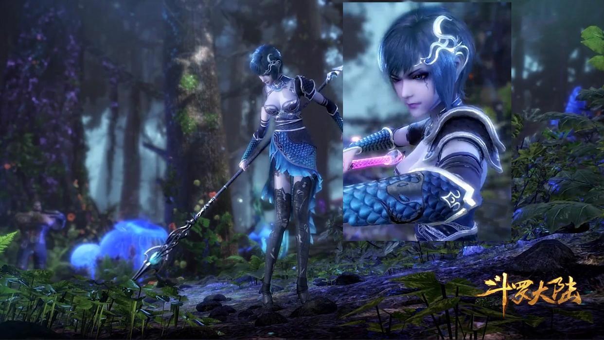 斗罗女神爱穿“丝”，白丝兔袜很可爱，“破洞毒丝”让人又爱又怕