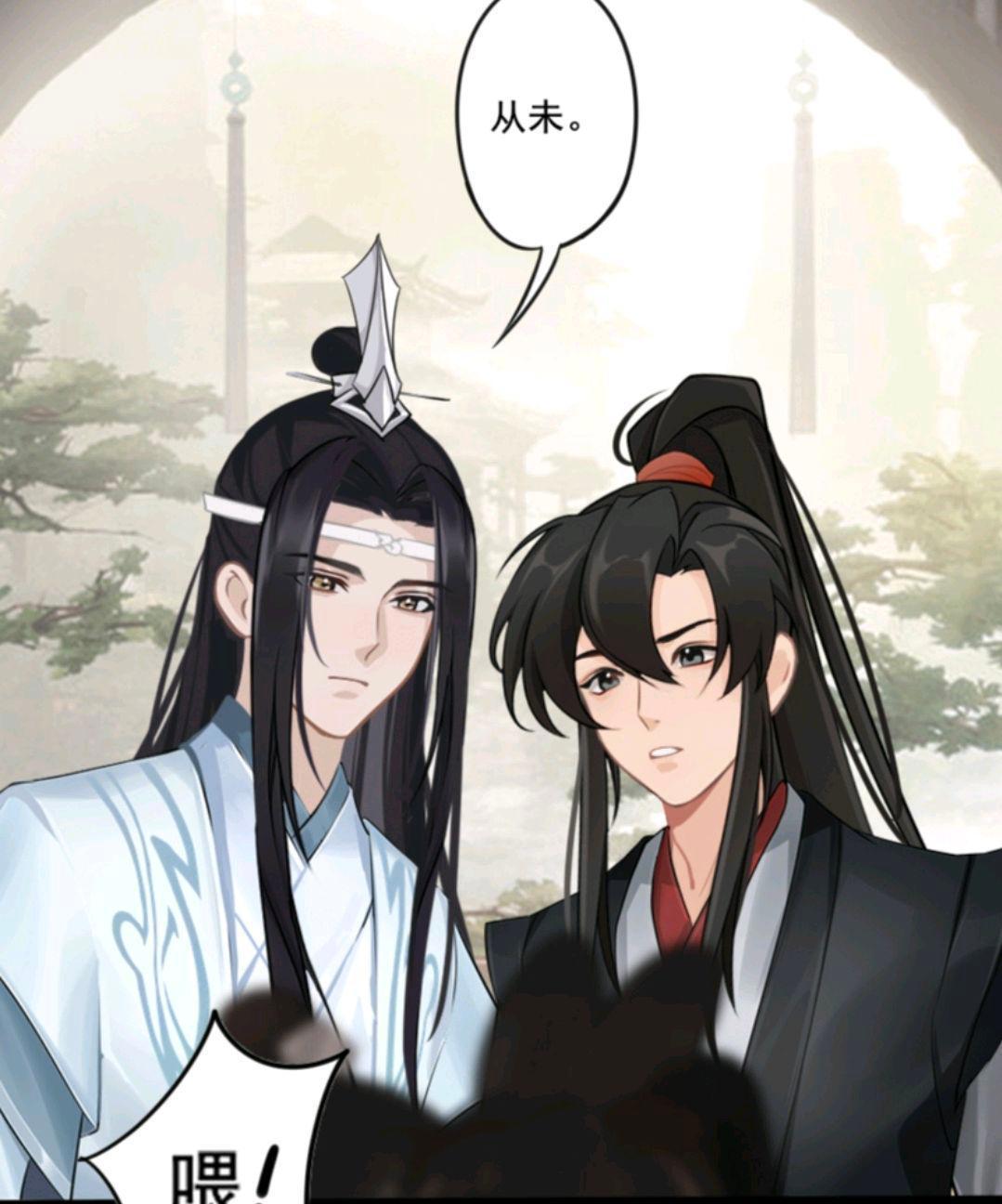 魔道小剧场，忘羡要领养孩子，大哥说没有这个业务，收养兔子忘羡