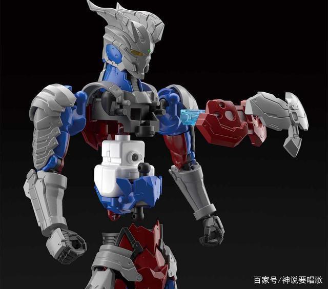 机动奥特曼超人气赛罗装甲形象及玩具公开比亲爹更帅的赛兔子