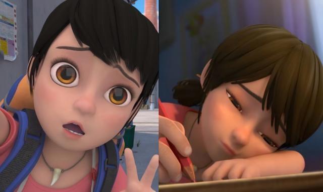 熊出没：赵琳和光头强的新版造型变化，光头强逆袭！