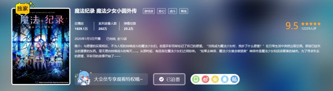 《魔法纪录》是B站的又一王牌手游