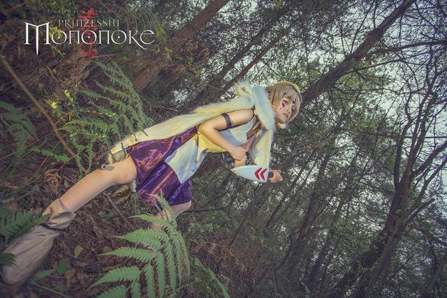 宫崎骏幽灵公主cosplay