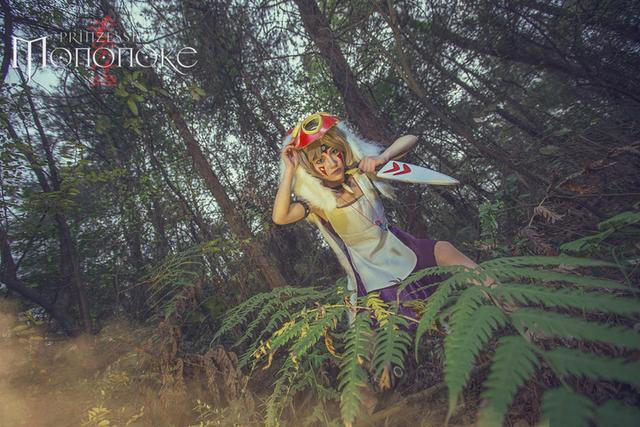 宫崎骏幽灵公主cosplay