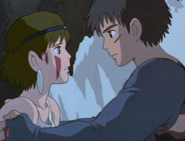 欣赏宫崎骏动漫幽灵公主，珊为拯救森林免遭破坏，与阿席达卡联手