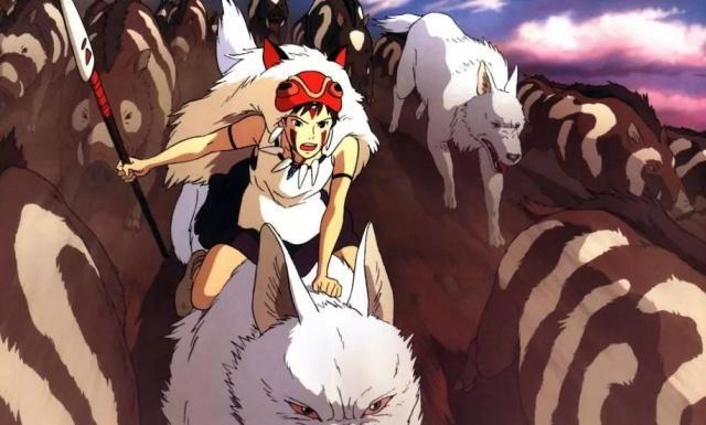 日本评选，宫崎骏动画笔下最强女角色，幽灵公主仅排第二