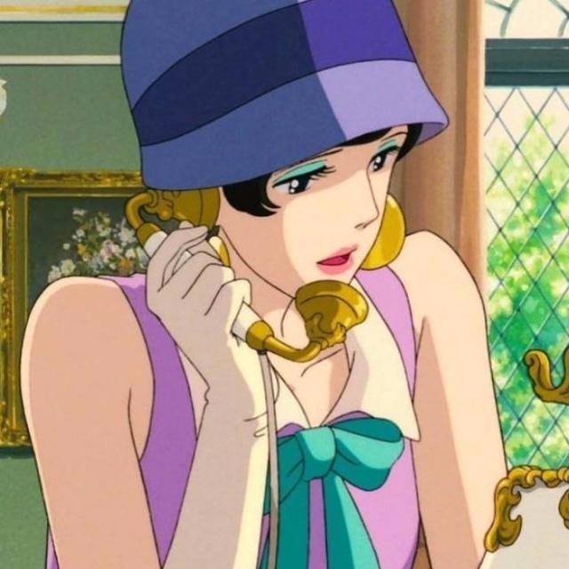 宫崎骏动画中最强美女角色，幽灵公主排第二，毕竟第一是女王！