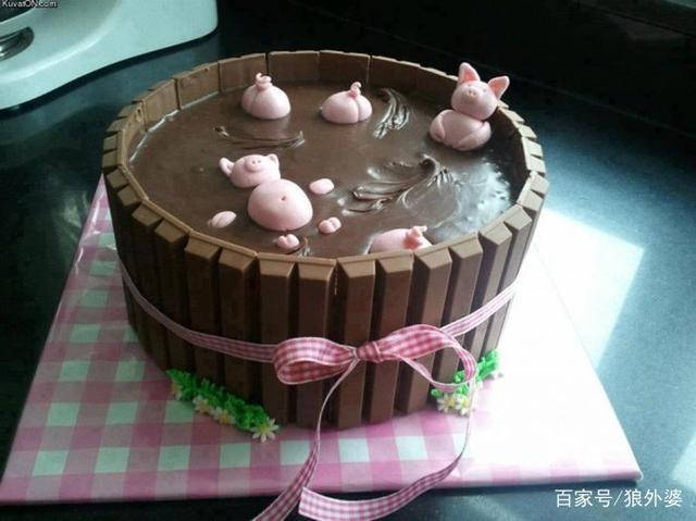 8款卡通蛋糕适合送小女儿，有儿子的没这个机会