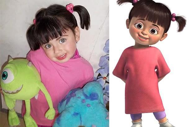 见过现实中的动漫人物吗？艾莎神还原，焰灵姬和天使彦美到窒息！