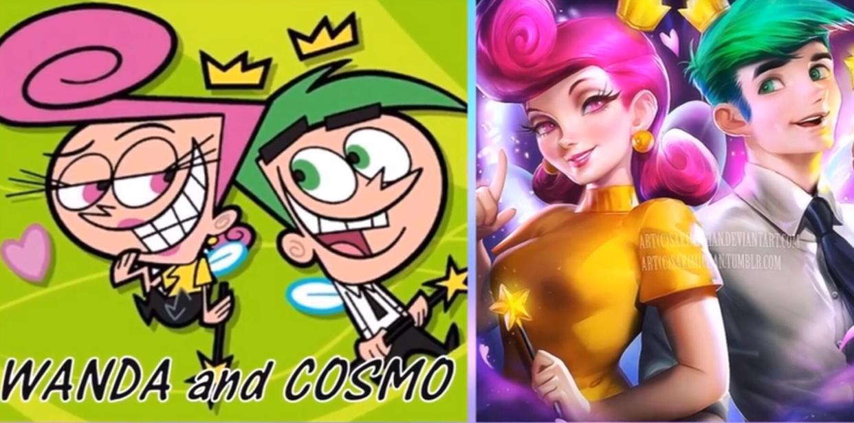 童年动画人物拟人化，烧包谷成霸道总裁，看到皮卡丘：帅哥你谁