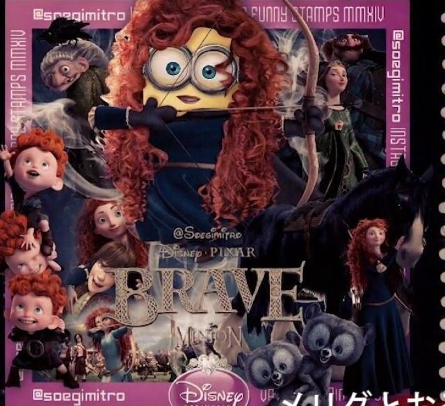 当小黄人遇到迪士尼的经典角色，cos艾莎女王一点都不含糊！