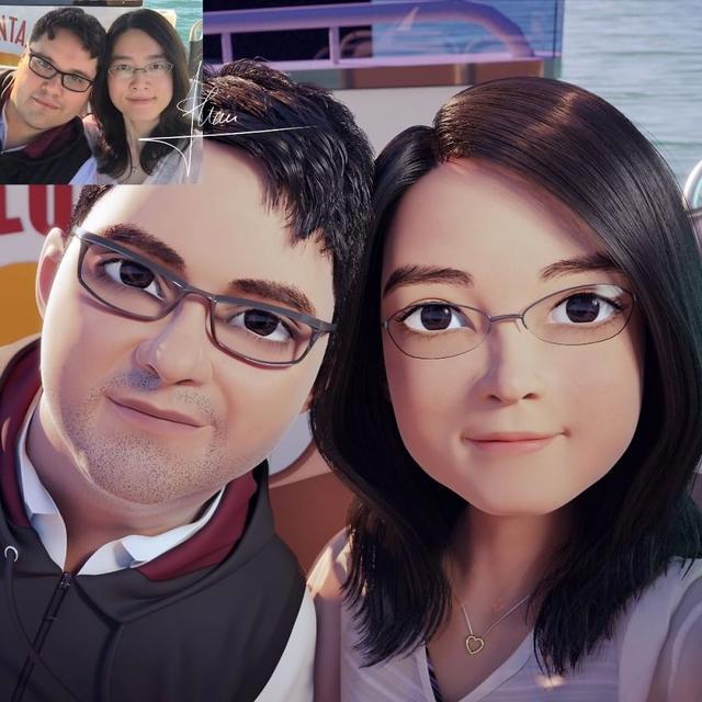 艺术家让你变身皮克斯动漫人物，收费4000块，却一图难求