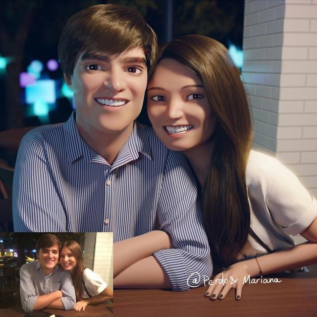 艺术家让你变身皮克斯动漫人物，收费4000块，却一图难求