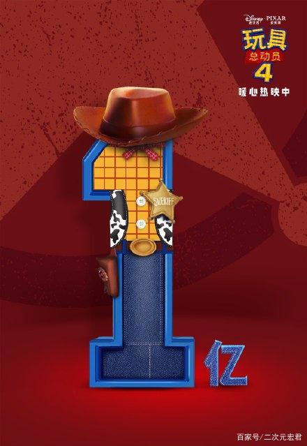 2亿和1亿！千与千寻和玩具总动员4票房爆棚，你贡献了几张票？