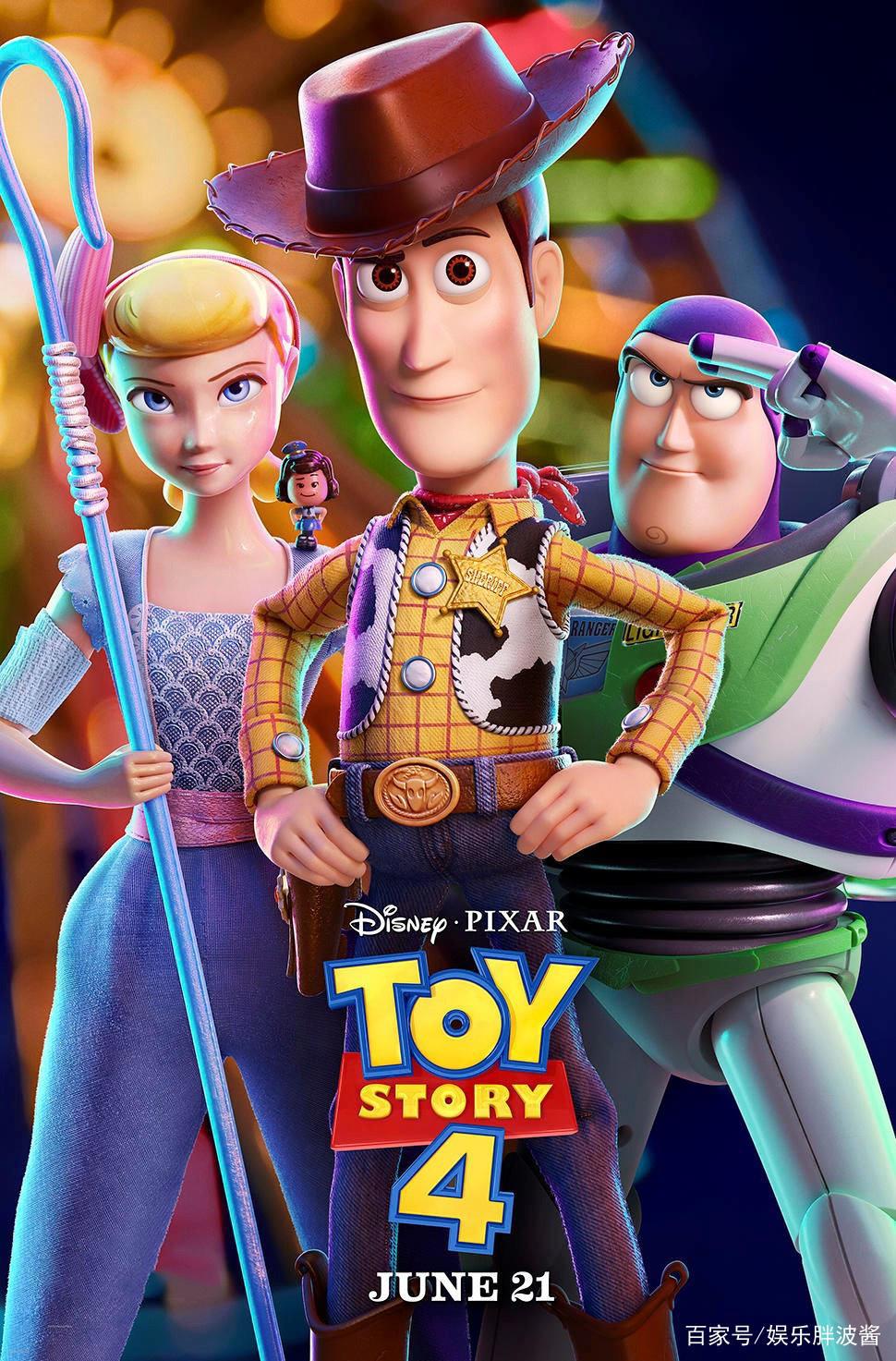 《玩具总动员4》高口碑上映，100%好评碾压《千与千寻》