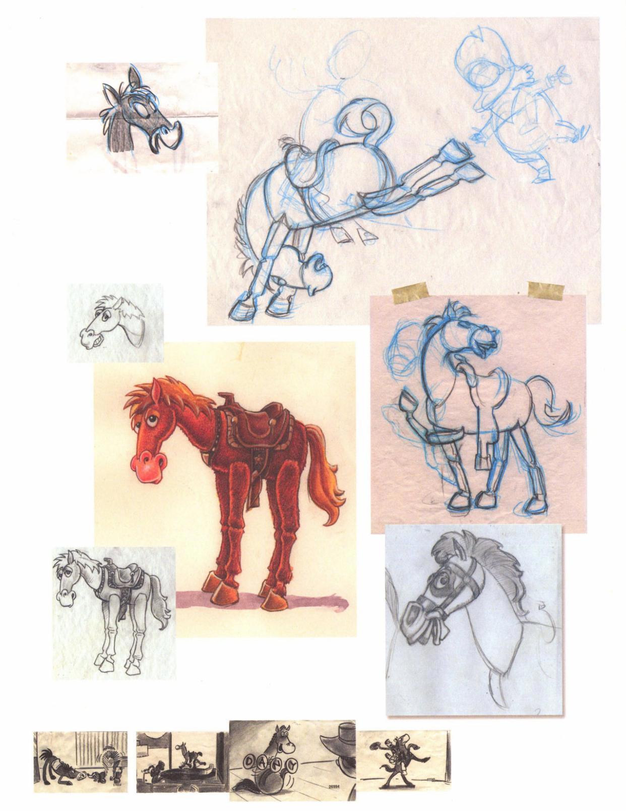 《玩具总动员》：那些有趣的概念设计图，电脑与动画的完美结合