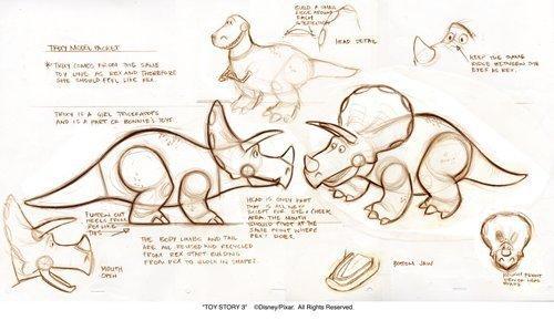 《玩具总动员》：那些有趣的概念设计图，电脑与动画的完美结合