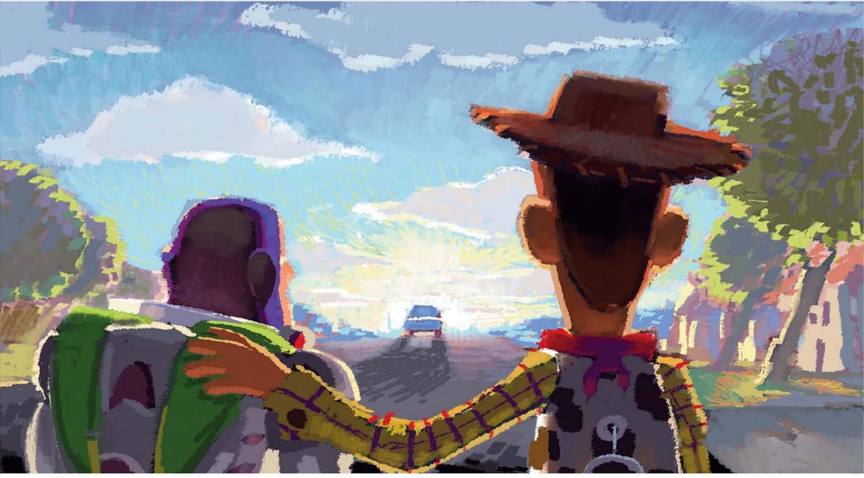 《玩具总动员》：那些有趣的概念设计图，电脑与动画的完美结合