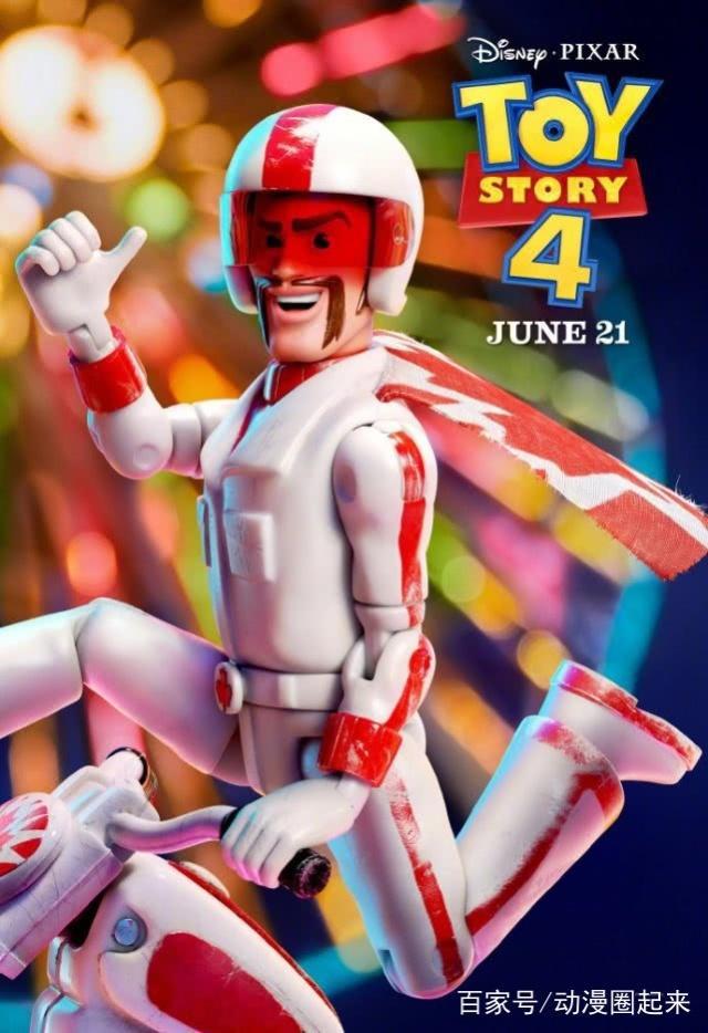 官宣！《玩具总动员4》定档6月21日，新玩具摩托车Caboom公爵登场