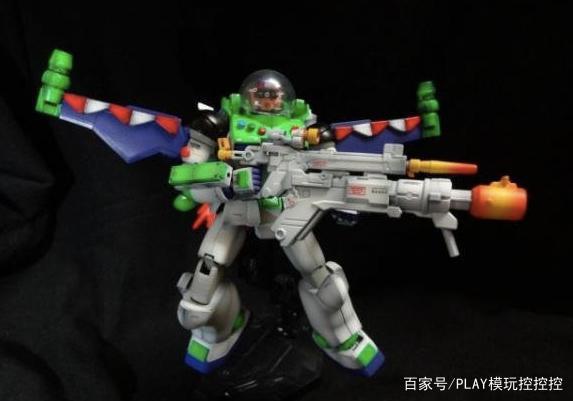 梦幻联动，《玩具总动员》主题高达模型