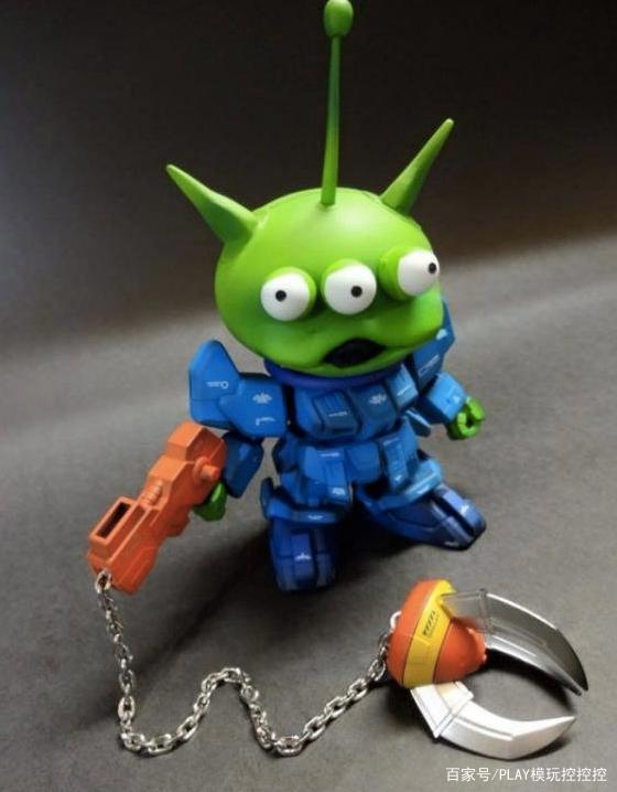 梦幻联动，《玩具总动员》主题高达模型