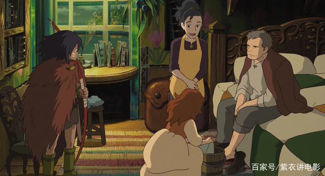 宫崎骏动画电影《借东西得小人阿莉埃蒂》，居住在地板下的小人国