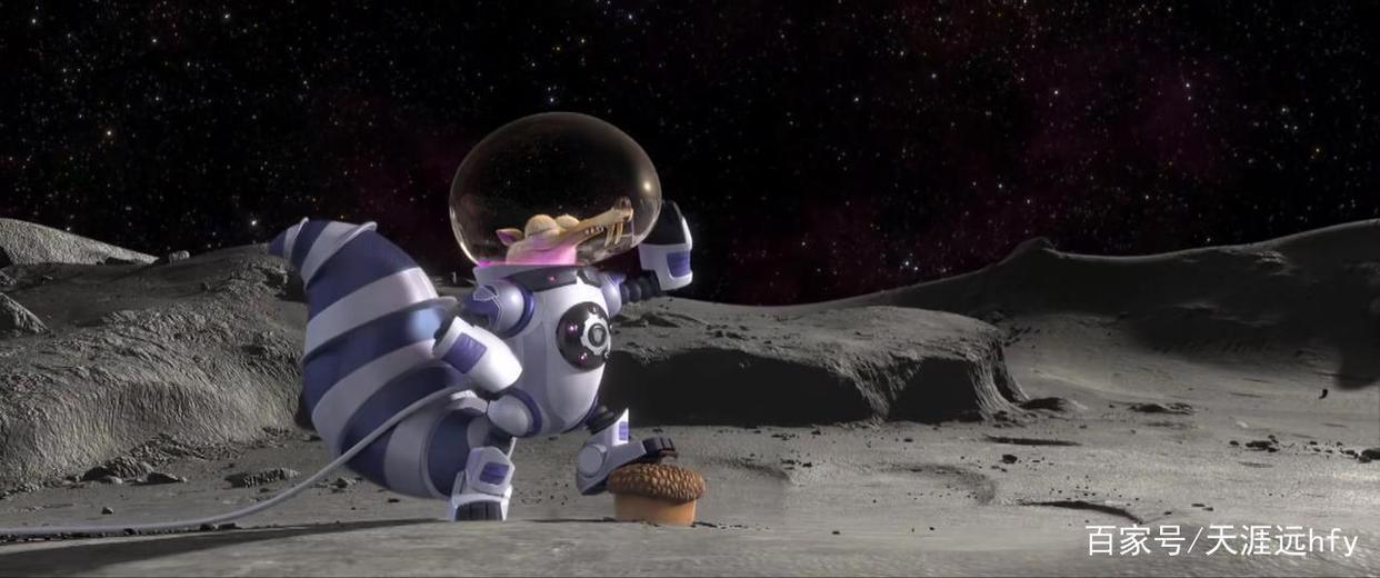 记得冰河世纪里的那只松鼠吗？他一直吃不到松果是有原因的