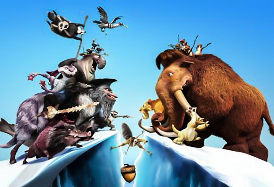 逃亡的冰川时代，看动物生存法则的智慧，鼹鼠的素质最重要