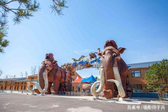 齐齐哈尔有座以《冰河时代》动漫形象为主题的水世界
