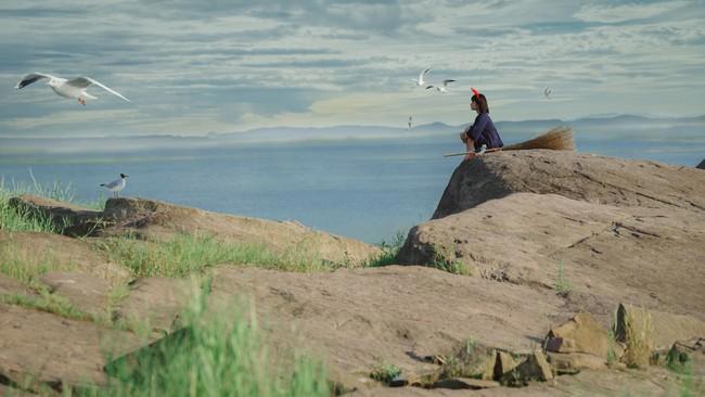 魔女宅急便：童年女神cos，这个童话级别的还原，令人沉醉